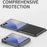 For Samsung Galaxy Z Flip8 Case Clear PC Electroplating Hard Phone Cover - Silver - 6