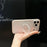 For iPhone 17 Pro Max Magnetic Case Rotating Kickstand Matte  PC + TPU Phone Cover - Transparent Black - 5