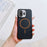 For OnePlus 15T 5G Magnetic Case Corrugated Texture Hard PC Phone Protective Cover - Graphite Grey - 1