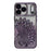 For iPhone 17 Pro Max Case 3D Peacock Electroplating Rhinestone TPU Phone Cover with Glitter Card - Purple - 2