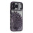 For iPhone 17 Pro Max Case 3D Peacock Electroplating Rhinestone TPU Phone Cover with Glitter Card - Purple - 3