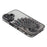 For iPhone 16 Case 3D Peacock Electroplating Rhinestone TPU Phone Cover with Glitter Card - Black - 4