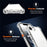 For iPhone 17e / 16e Case Military Grade Drop Protection Acrylic + TPU Phone Cover - Transparent - 2