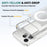 For iPhone 18 Pro / 17 Pro Magnetic Case TPU + Acrylic Phone Cover with Camera Control Button - Transparent - 6
