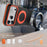 For iPhone 18 Pro / 17 Pro Magnetic Case Double Color Rotating Ring Kickstand PC + TPU Phone Cover - Orange - 4