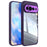 For Google Pixel 11 Case Acrylic TPU Metal Armor Shockproof Protective Cover - Purple - 1