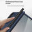 For Samsung Galaxy Z Fold8 Ultra Case Hinge Protection Hard PC Phone Cover with Screen Protector / Stylus - Blue - 6
