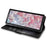 For Samsung Galaxy Z Fold8 Ultra PU + PC Stand Case Glitter Phone Leather Cover Zipper Pocket with Strap - Black - 3