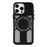 For iPhone 16 Pro Max Magnetic Case Heat Dissipation Hard PC Scratch Resistant Phone Cover - Black - 2