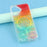 For iPhone 17 Magnetic Case Shell Pattern Gradient PC+TPU Epoxy Phone Cover - Orange - 5