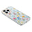 For iPhone 16 Pro Max Magnetic Case Glitter Epoxy PC + TPU Floral Aesthetic Phone Cover - Daisies - 3
