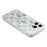 For iPhone 16 Pro Max Magnetic Case Glitter Epoxy PC + TPU Floral Aesthetic Phone Cover - Daisies - 4