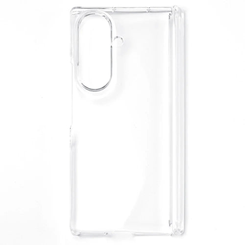 For Samsung Galaxy Z Fold8 Ultra Case Dual Axis Hinge Protection UV Clear PC Phone Cover - Transparent - 1
