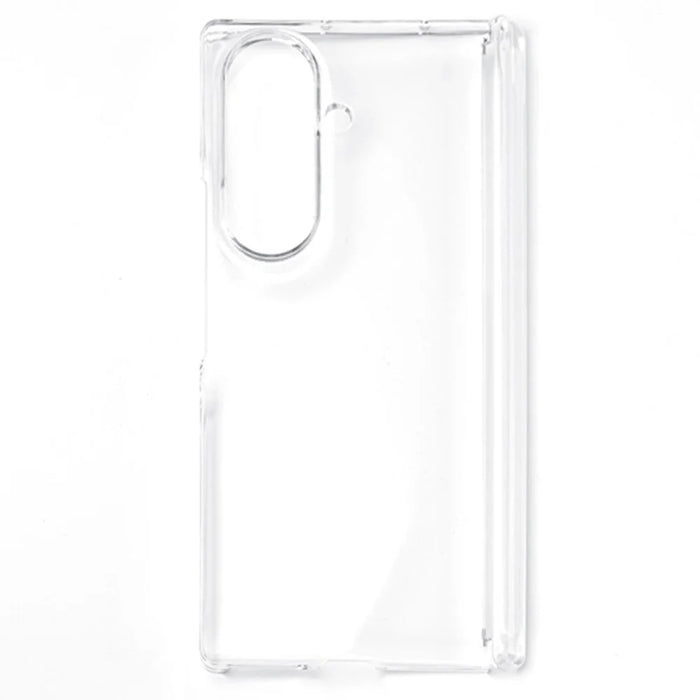 For Samsung Galaxy Z Fold8 Ultra Case Dual Axis Hinge Protection UV Clear PC Phone Cover - Transparent - 1