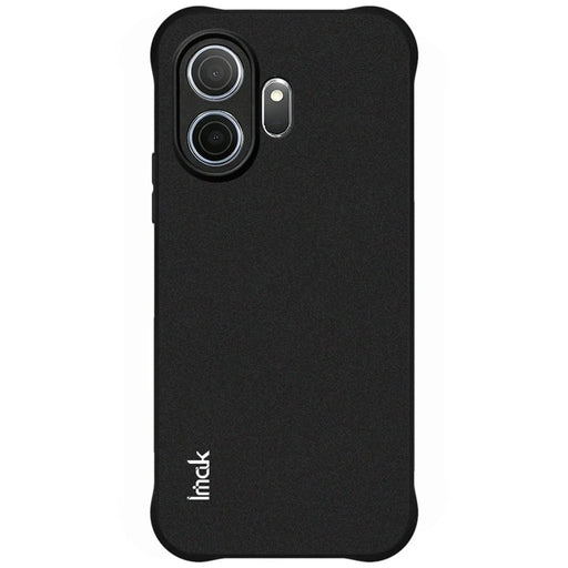 IMAK For TCL NxtPaper 70 Pro 5G Case TPU Phone Cover Airbag Shockproof Protection - Matte Black - 2