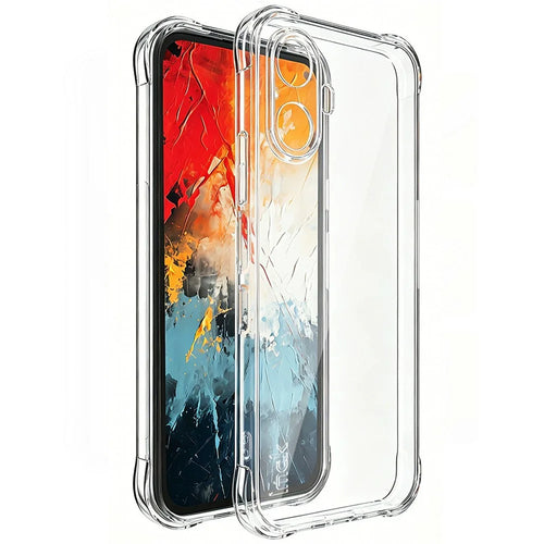 IMAK For TCL K70 Nxtpaper 5G Case TPU Phone Cover Airbag Shockproof Protection - Transparent - 1