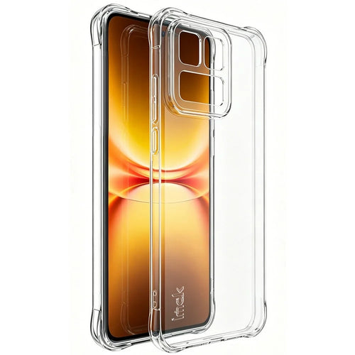 IMAK For vivo iQOO 15T 5G Case TPU Phone Cover Airbag Shockproof Protection - Transparent - 1
