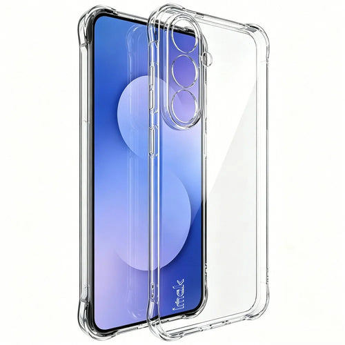 IMAK For Samsung Galaxy S26 FE Case TPU Phone Cover Airbag Shockproof Protection - Transparent - 1