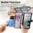 For Sony Xperia 1 VIII Case RFID Blocking Zipper Pocket Leather Wallet Phone Cover with Strap - Black - 5
