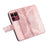 For Sony Xperia 1 VIII Case with Strap Butterfly Pattern PU Leather Wallet Phone Cover - Rose Gold - 4