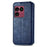 For Sony Xperia 1 VIII Case Rhombus Imprint PU Leather Wallet Phone Cover - Blue - 6