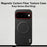 IMAK Ruiyi Series for Google Pixel 11 Pro XL Magnetic Case Carbon Fiber Texture Leather + PC Phone Cover - Black - 3