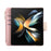 For Samsung Galaxy Z Fold7 5G Case Zipper Wallet Leather Phone Cover with Wrist Strap - Pink - 5