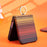 For Samsung Galaxy Z Flip8 Phone Case Ring Holder Kickstand PC Cover with Tempered Glass Screen Protector - Yellow - 2