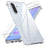For Samsung Galaxy A56 5G Case TPU + Acrylic Phone Cover with 2Pcs Tempered Glass Screen Protector - Transparent - 1