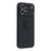 For iPhone 18 Pro / 17 Pro Silicone Case with Strap Ring Kickstand Phone Cover - Black - 3