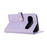For Google Pixel 11 Case Multi Card Slots Zipper Rhombus Leather Phone Cover with Wrist Strap - Purple - 4