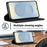LC.IMEEKE Wallet Case for Samsung Galaxy S26 FE Carbon Fiber Texture Leather Phone Cover - Horizontal Stripe - 6