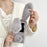 For Samsung Galaxy Z Flip8 Case Bunny Ears Winter Plush Hard PC Phone Cover - Dark Grey - 3