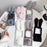 For Samsung Galaxy Z Flip8 Case Bunny Ears Winter Plush Hard PC Phone Cover - Dark Grey - 5