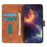 KHAZNEH for Samsung Galaxy S26 FE Case PU Leather Retro Texture Phone Cover - Brown - 3