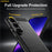 AMORUS For Samsung Galaxy S26 FE Case Carbon Fiber Texture Brushed Protective Phone Cover - Black - 3