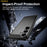 AMORUS For Samsung Galaxy S26 FE Case Carbon Fiber Texture Brushed Protective Phone Cover - Black - 4