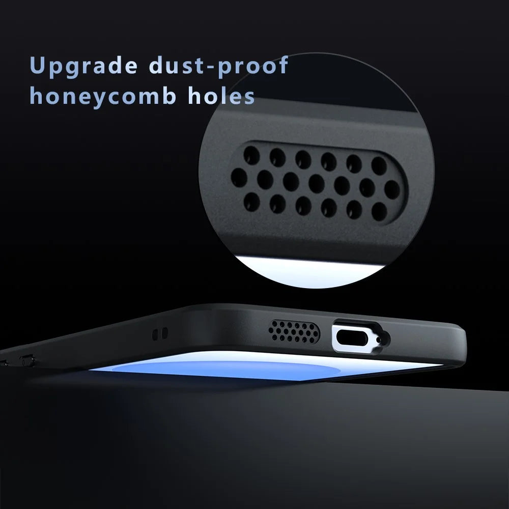 For Samsung Galaxy S26 FE Magnetic Case TPU + PC Matte Skin Touch Phone Cover - Black - 7