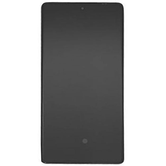 For Motorola Moto G85 5G OEM Grade S OLED Screen and Digitizer Assembly + Frame (Without Logo) - Grey - 2