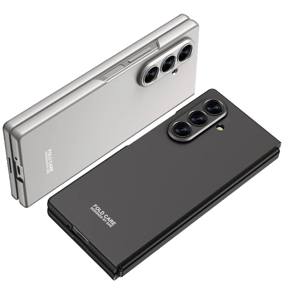 GKK For Samsung Galaxy Z Fold8 Ultra Case Shockproof Hard PC Folding Phone Cover (No Front Screen Film) - Grey - 4