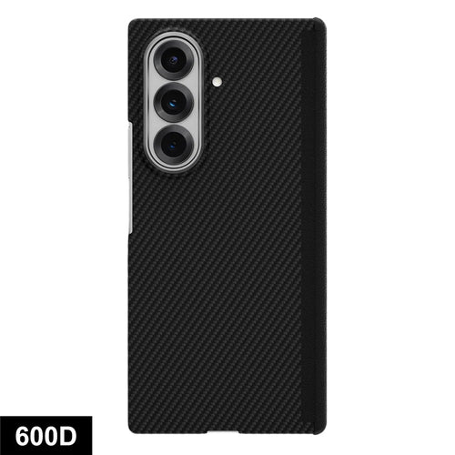 GKK For Samsung Galaxy Z Fold8 Ultra Case Carbon Fiber Texture Dual Axis PC Slim Phone Cover Magnetic Hinge Protection - Black - 1