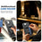 For iPhone 17e  /  16e Case Card Holder Leather + TPU Anti-drop Phone Cover - Black - 7
