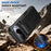 For Google Pixel 10 Pro XL Case Card Holder Leather + TPU Anti-drop Phone Cover - Black - 5