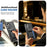 For Samsung Galaxy A27 5G Case Card Holder Leather + TPU Anti-drop Phone Cover - Black - 7