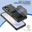 For Samsung Galaxy S26 Case Card Holder Leather + TPU Anti-drop Phone Cover - Black - 4