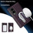For Samsung Galaxy Z Fold8 Magnetic Case Rotating Kickstand Leather Coated PC Phone Cover - Dark Purple - 3