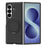 For Samsung Galaxy Z Fold8 Ultra Magnetic Case Carbon Fiber Texture PU + TPU Kickstand Phone Cover - Black - 2