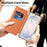 For Samsung Galaxy S26 Magnetic Case RFID Blocking Card Slots Leather Cover - Orange - 7