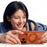 For iPhone 17 Pro Case Rotating Magnetic Kickstand Shockproof TPU Electroplating Phone Cover - Orange - 3