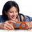 For Samsung Galaxy S26 Case Rotating Magnetic Kickstand Shockproof TPU Electroplating Phone Cover - Orange - 3